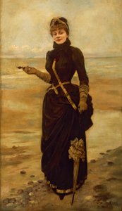 Portrait de Sibylle Aimée Marie-Antoinette Gabrielle de Riquetti de Mirabeau - Albert Aublet