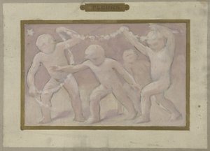 Esquisse pour la Salle des Fêtes de l