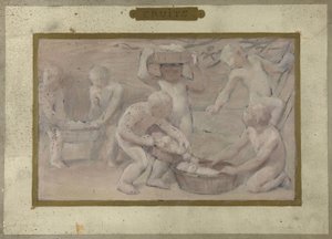 Esquisse pour la Salle des Fêtes de l