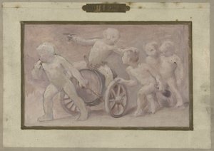 Esquisse pour la Salle des Fêtes à l
