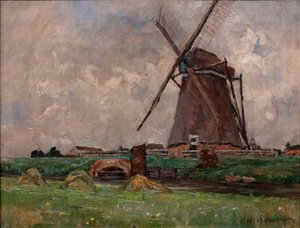 En Hollande, vers 1892 - Albert Baertsoen
