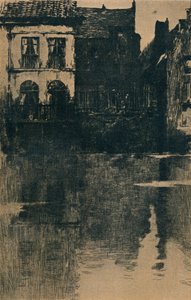 Vieilles maisons au bord de l