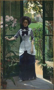 Dans la serre - Albert Bartholomé