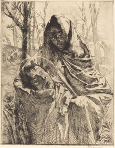 Un martyr - Albert Besnard