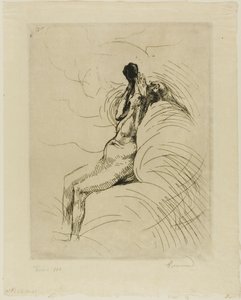 Apothéose, planche douze de Femme - Albert Besnard