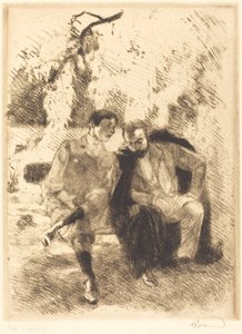 Confidences - Albert Besnard
