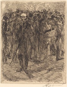 Dans la foule - Albert Besnard