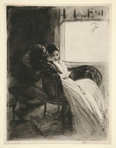 Le Flirt - Albert Besnard