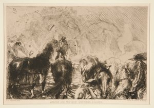 Marché aux chevaux (Environs de)