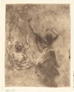 La danseuse de Tanjore - Albert Besnard