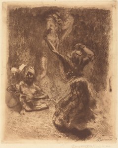 La danseuse de Tanjore - Albert Besnard