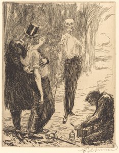 Le duel - Albert Besnard