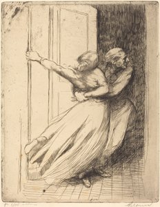 Le Viol - Albert Besnard