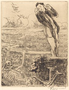 Le vertige - Albert Besnard
