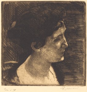 Femme en profil complet (Grand profil de femme)