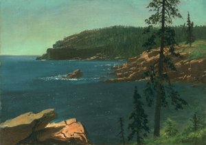 Côte californienne - Albert Bierstadt