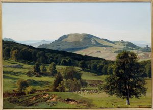 Paysage - Colline et vallée - Albert Bierstadt