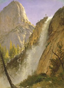 Liberty Cap, vallée de Yosemite - Albert Bierstadt