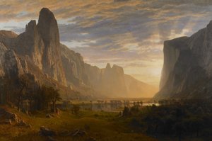 Vue de la vallée de Yosemite, Californie
