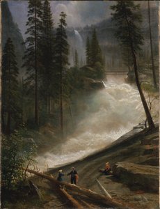 Chutes Nevada, Yosemite - Albert Bierstadt
