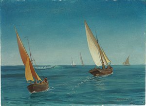 Sur la Méditerranée - Albert Bierstadt