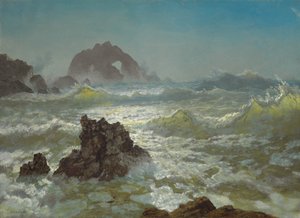 Seal Rock, Californie, vers 1872 - Albert Bierstadt