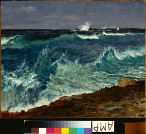Paysage marin - Albert Bierstadt