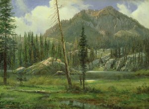Montagnes de la Sierra Nevada - Albert Bierstadt