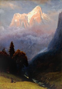 Tempête dans les Alpes