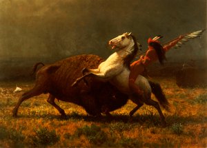 Le Dernier des bisons, vers 1888 - Albert Bierstadt