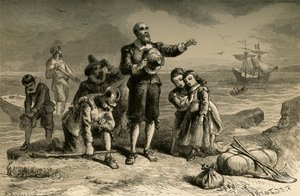Débarquement des Pèlerins, 1877