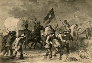 La Retraite de Lee après la Bataille de Gettysburg, 1878 - Albert Bobbett