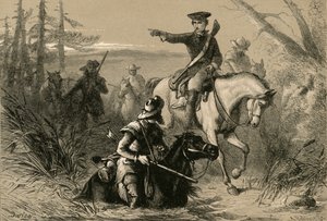 Le major Washington en mission auprès du commandant français - Albert Bobbett