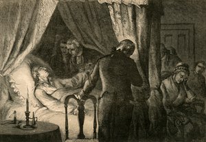 La mort de Washington, 1877 - Albert Bobbett