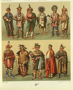 Illustration des Indiens d