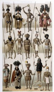 Costumes traditionnels des peuples indigènes d