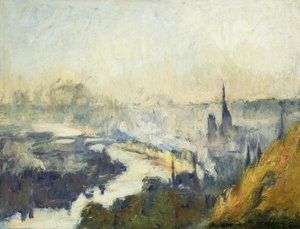 Montagne de Sainte-Catherine, Rouen - Albert Charles Lebourg