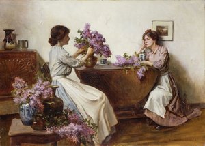Arranger le Lilas, 1906 - Albert Chevallier Tayler