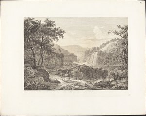 Cascatella di Tivoli, seconde vue - Albert Christoph Dies