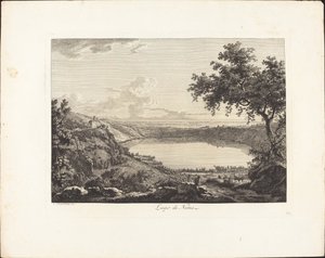 Lago di Nemi - Albert Christoph Dies