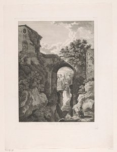Cascade près du pont San Rocco à Tivoli