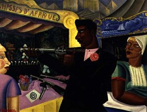 Chasse africaine, vers 1928 - Albert Droesbeke