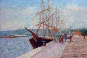 Quai de Lesseps – Rouen - Albert Dubois Pillet