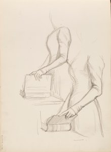 Camille Vallery-Radot, esquisse de portrait