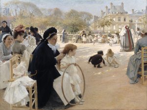 Les jardins du Luxembourg, Paris