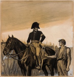 « Ce poing est ma protection » (illustration originale pour *Les Aventures de l