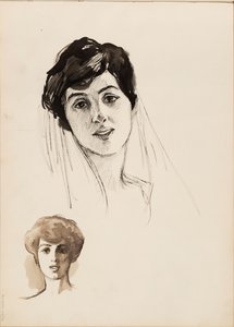 Figures féminines - Albert Edelfelt