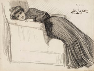 Femme au repos