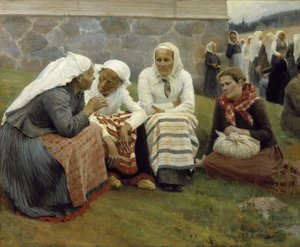 Femmes devant l