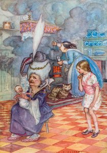 Illustration pour Alice au pays des merveilles